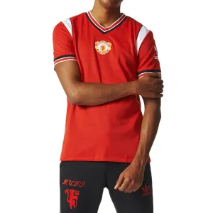 Adidas Manchester United FC Away Jersey Men's T-Shirt Red/White/Black