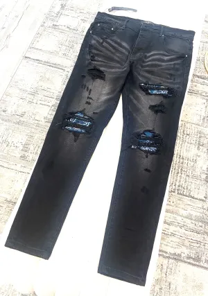 AMIRI DISTRESSED DENIM JEANS