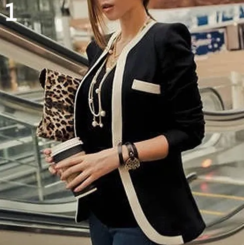 Black Casual Blazer