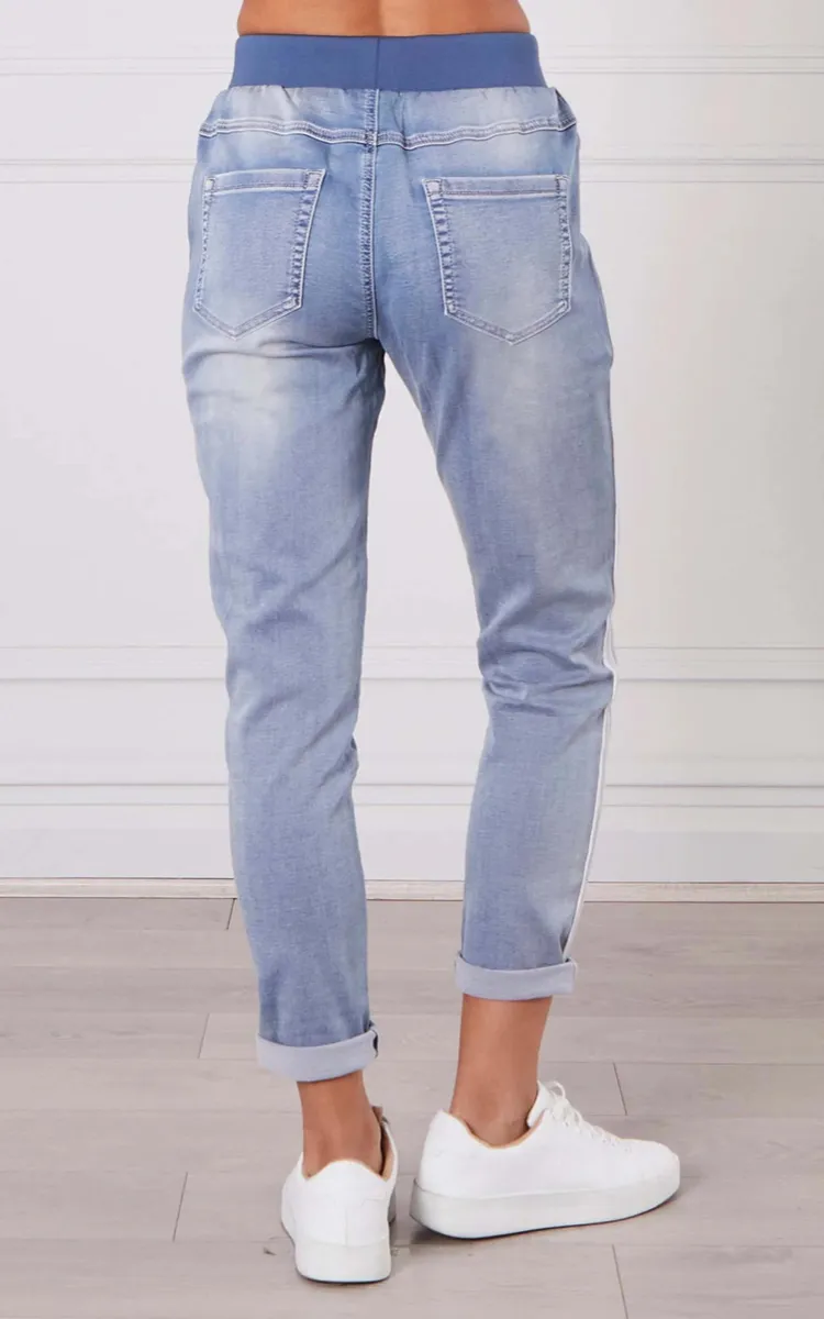 Boston Joggers - Light Denim