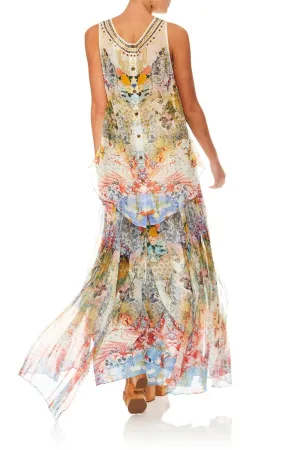 BUTTON BACK TOP LADY LABYRINTH
