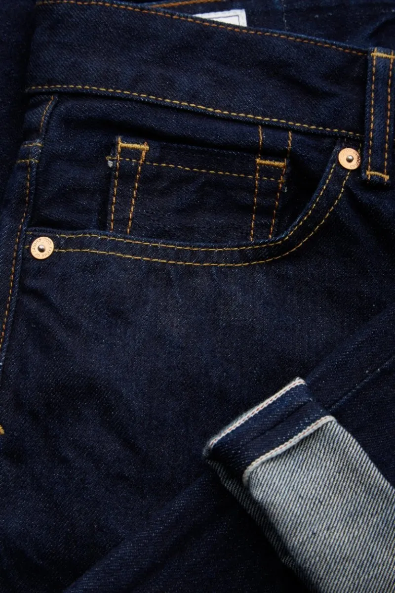 Caroline Cropped Selvage | Clean Quarzo Organic Rinse