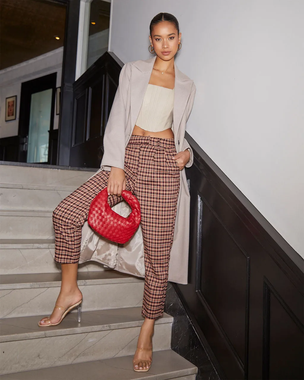 Connelly Plaid Trouser Pants