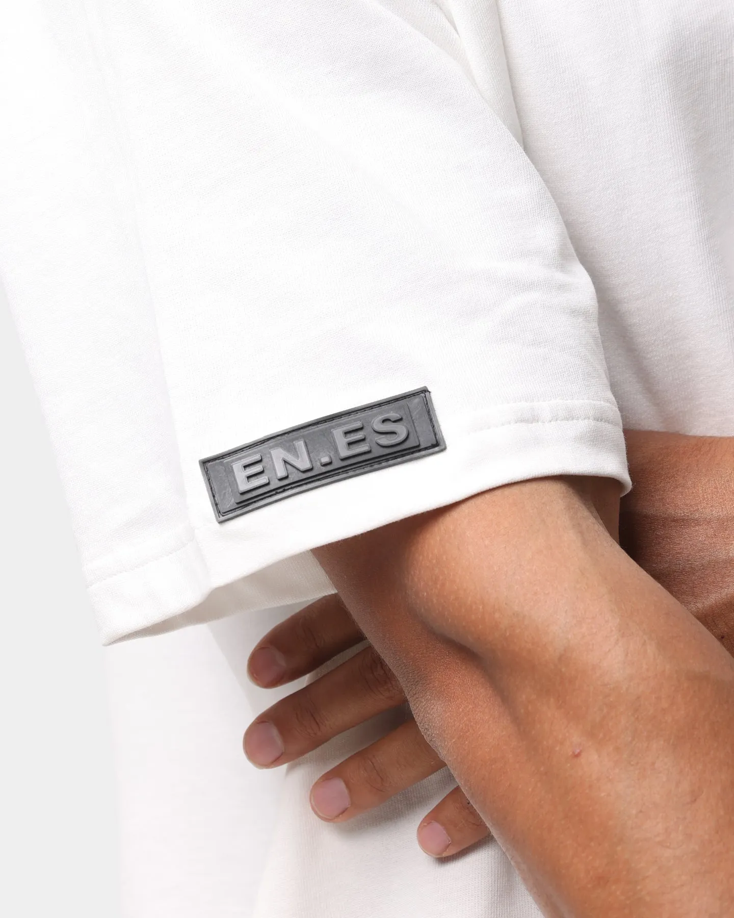 EN ES Origins High Neck T-Shirt Off White