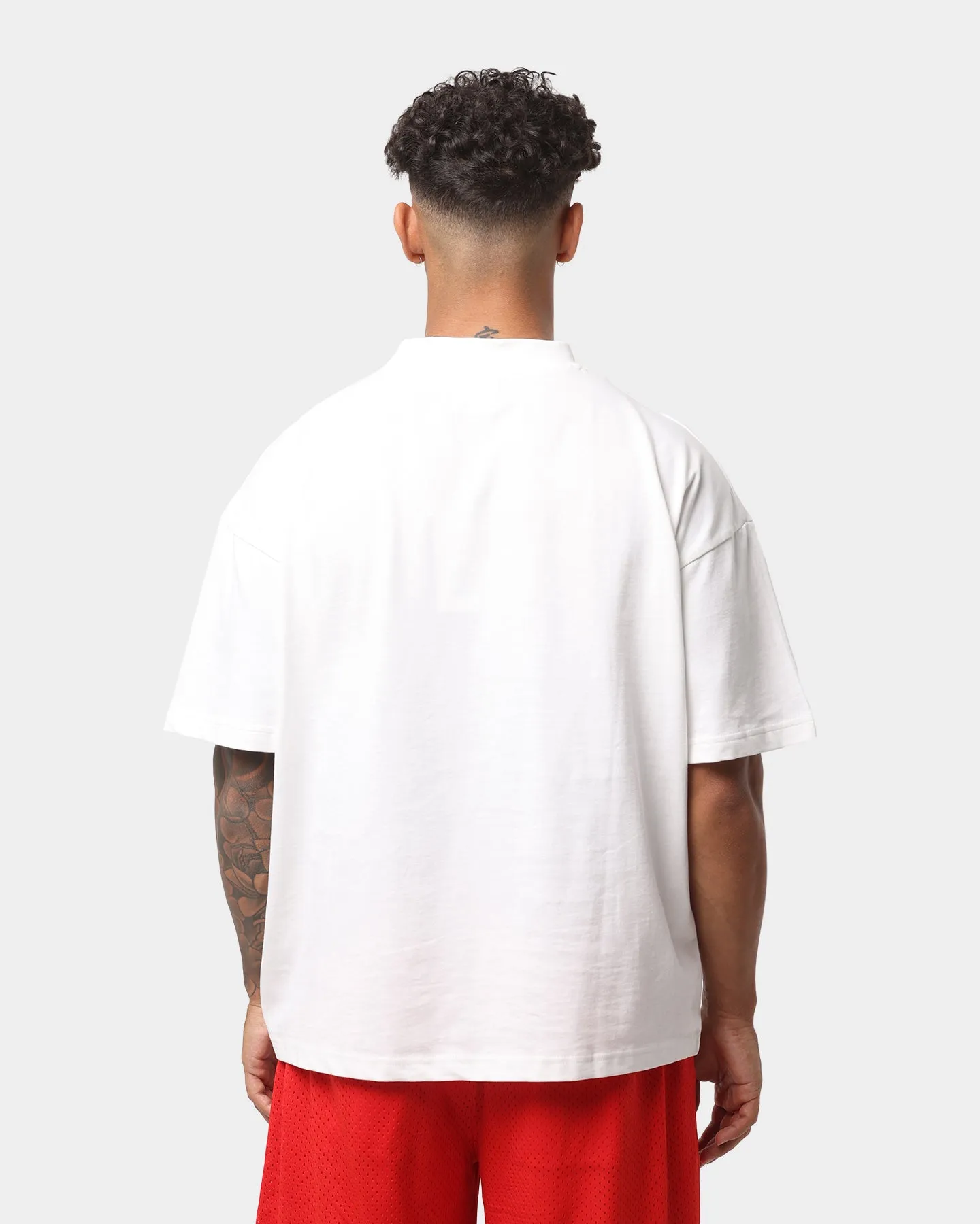 EN ES Origins High Neck T-Shirt Off White