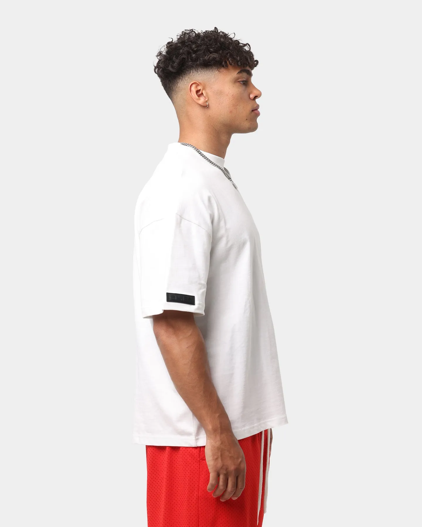 EN ES Origins High Neck T-Shirt Off White