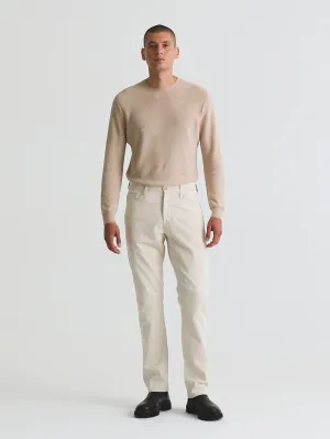 Everett Slim Straight Pant - Natural