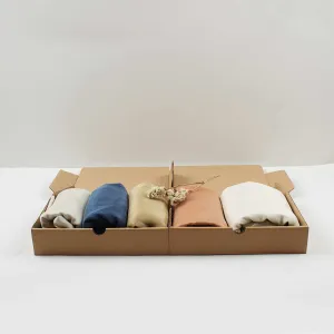 Fabrics Box - Cupro Sea Sand Selection - Aqua