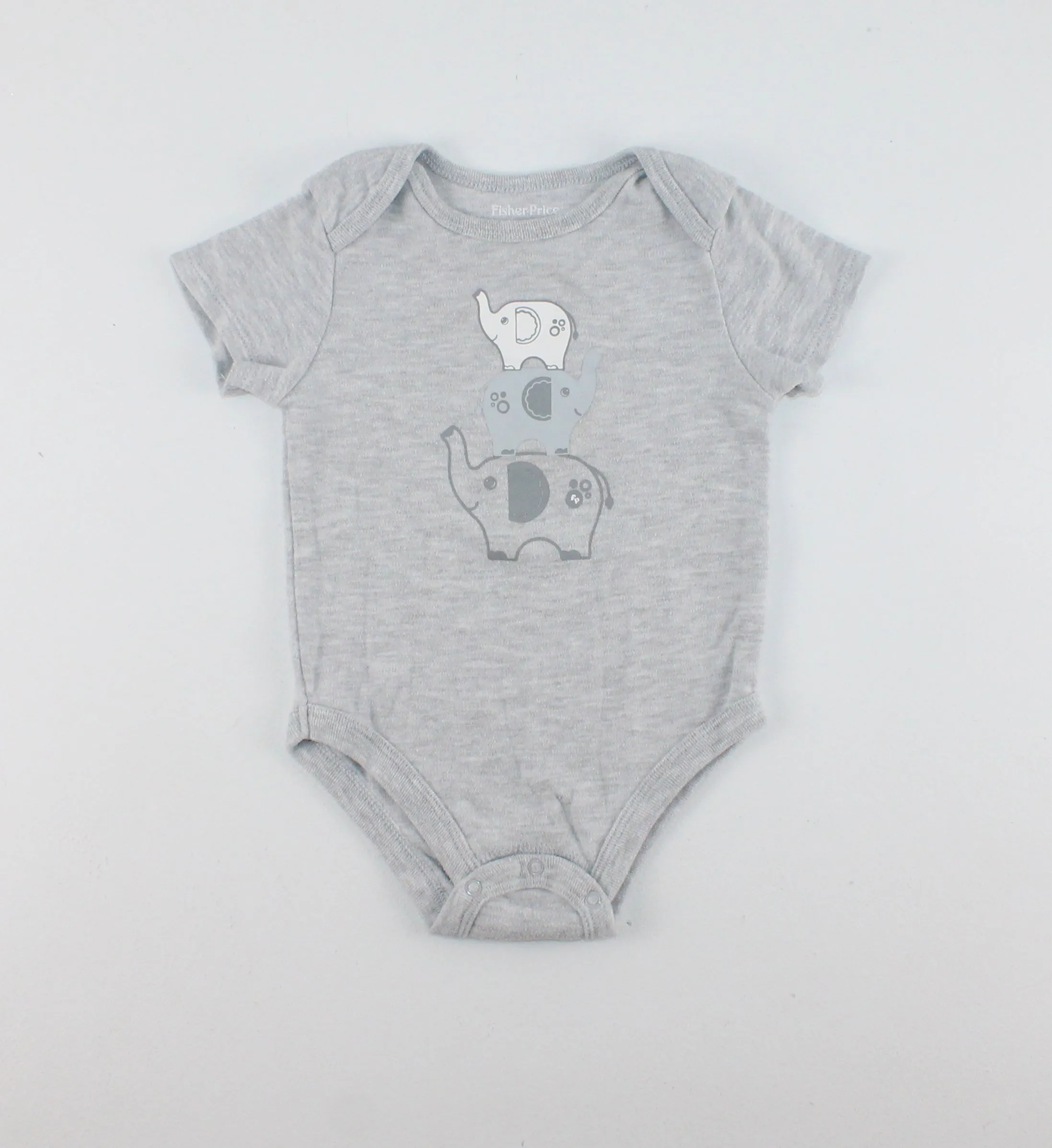 FISHER PRICE GREY ONESIE 18M PRE-LOVED