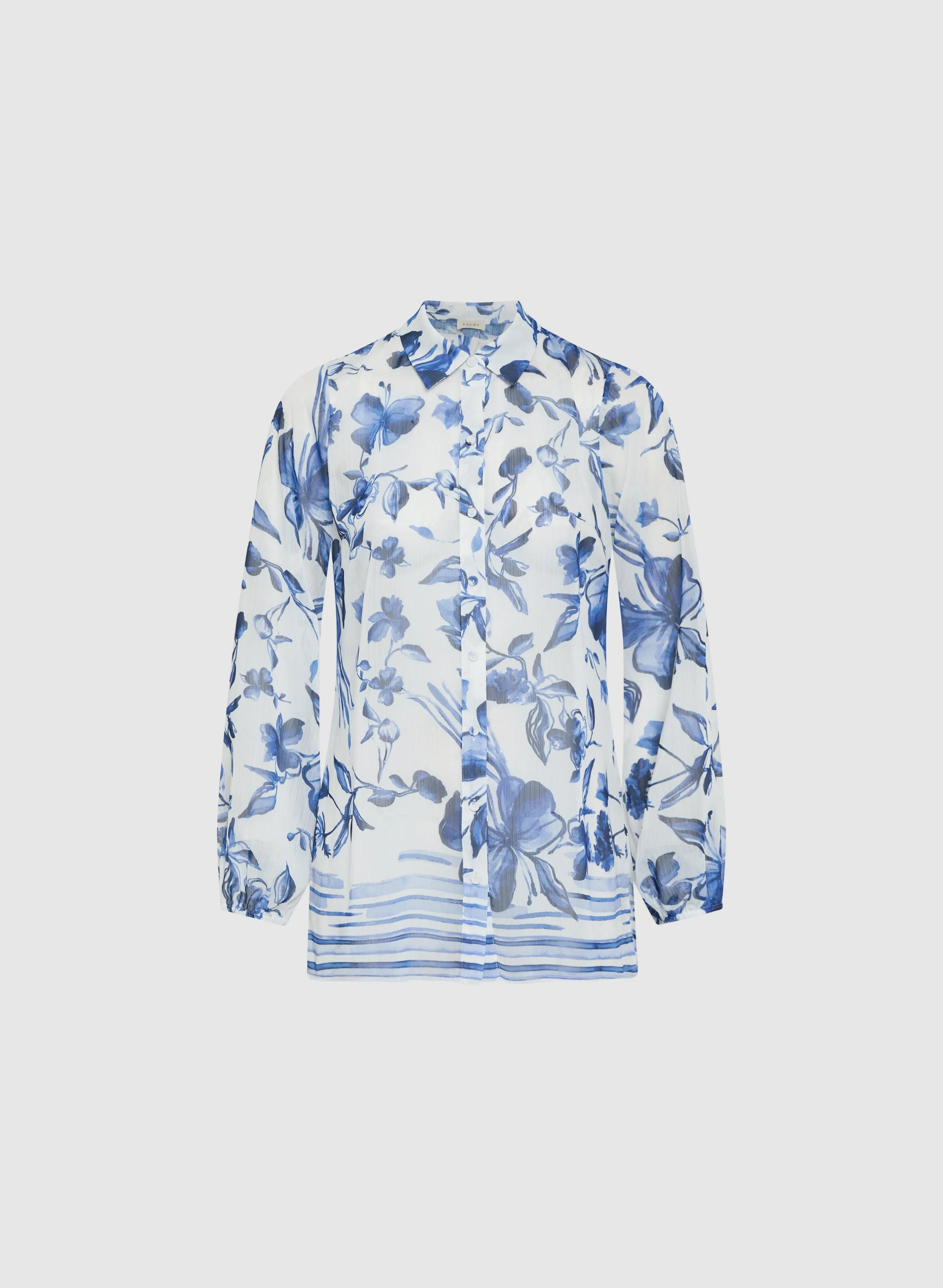 Floral Button Blouse