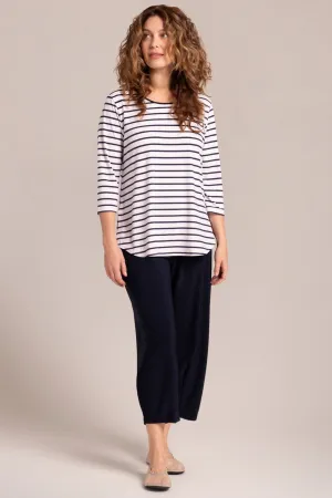 Go To Classic T Relax | Navy Stripe