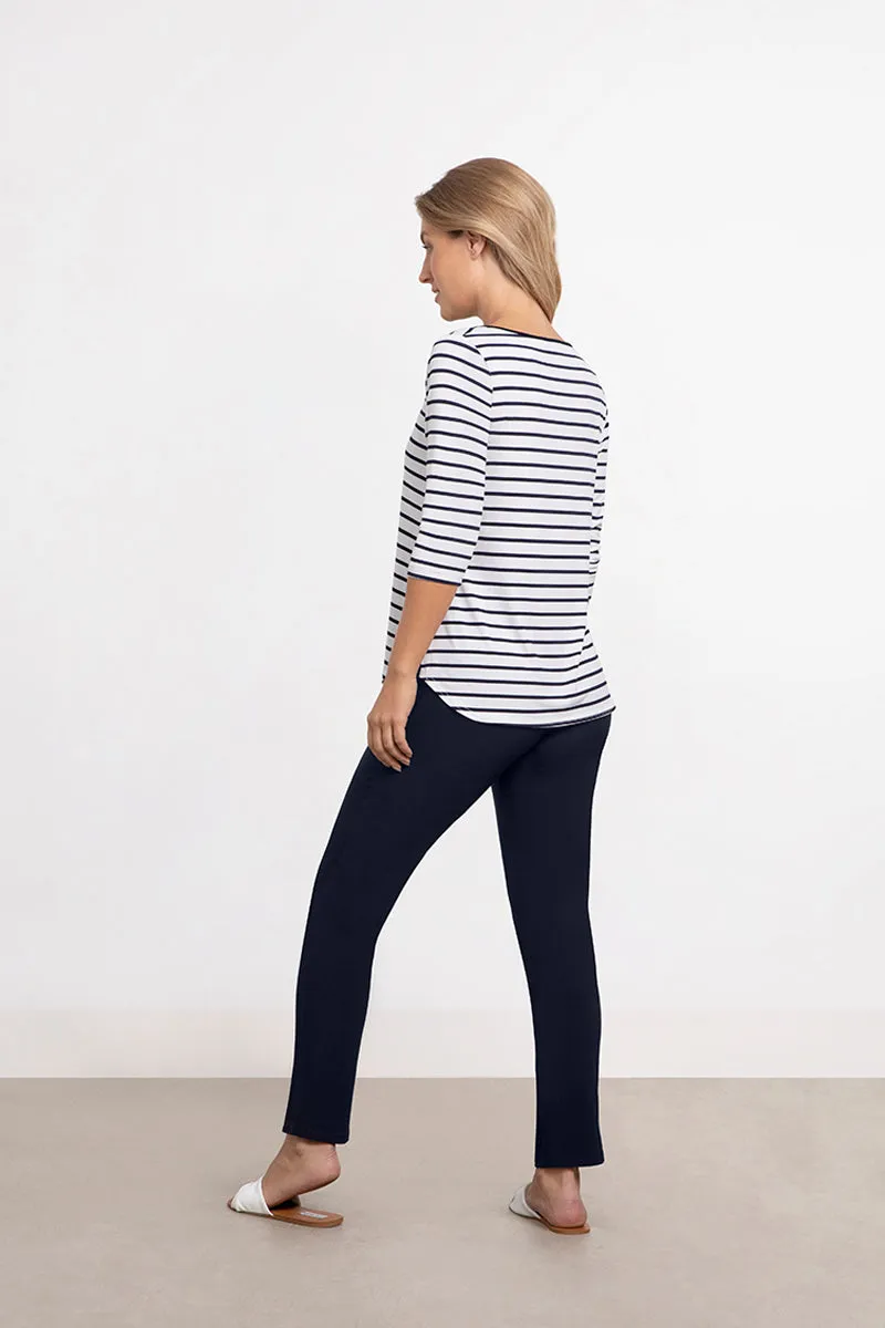 Go To Classic T Relax | Navy Stripe