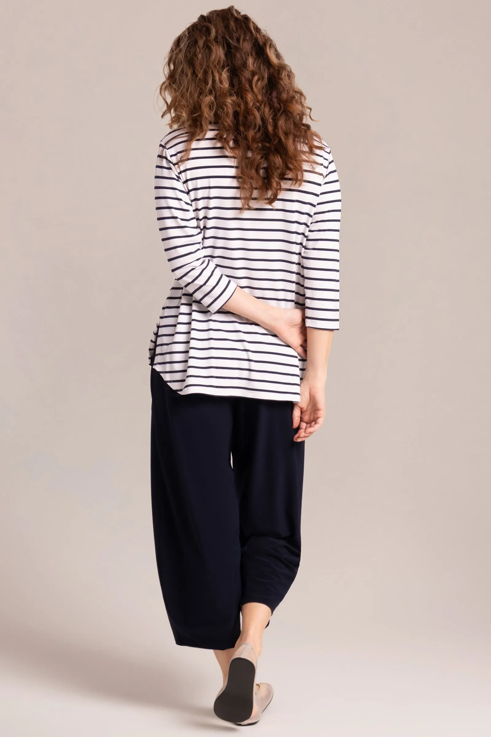 Go To Classic T Relax | Navy Stripe