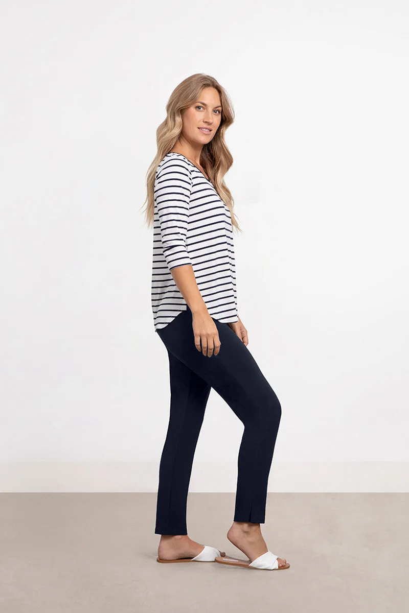 Go To Classic T Relax | Navy Stripe