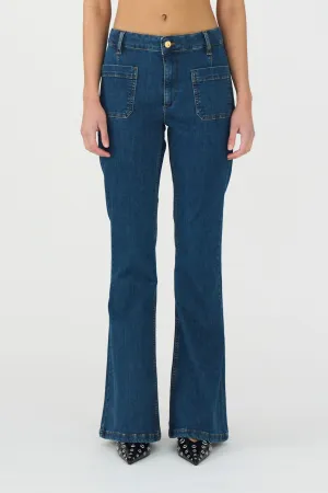 IVY-Ann Charlotte Jeans Wash Middark Nottingham