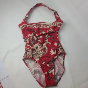 Jantzen Red One Piece Swimsuit