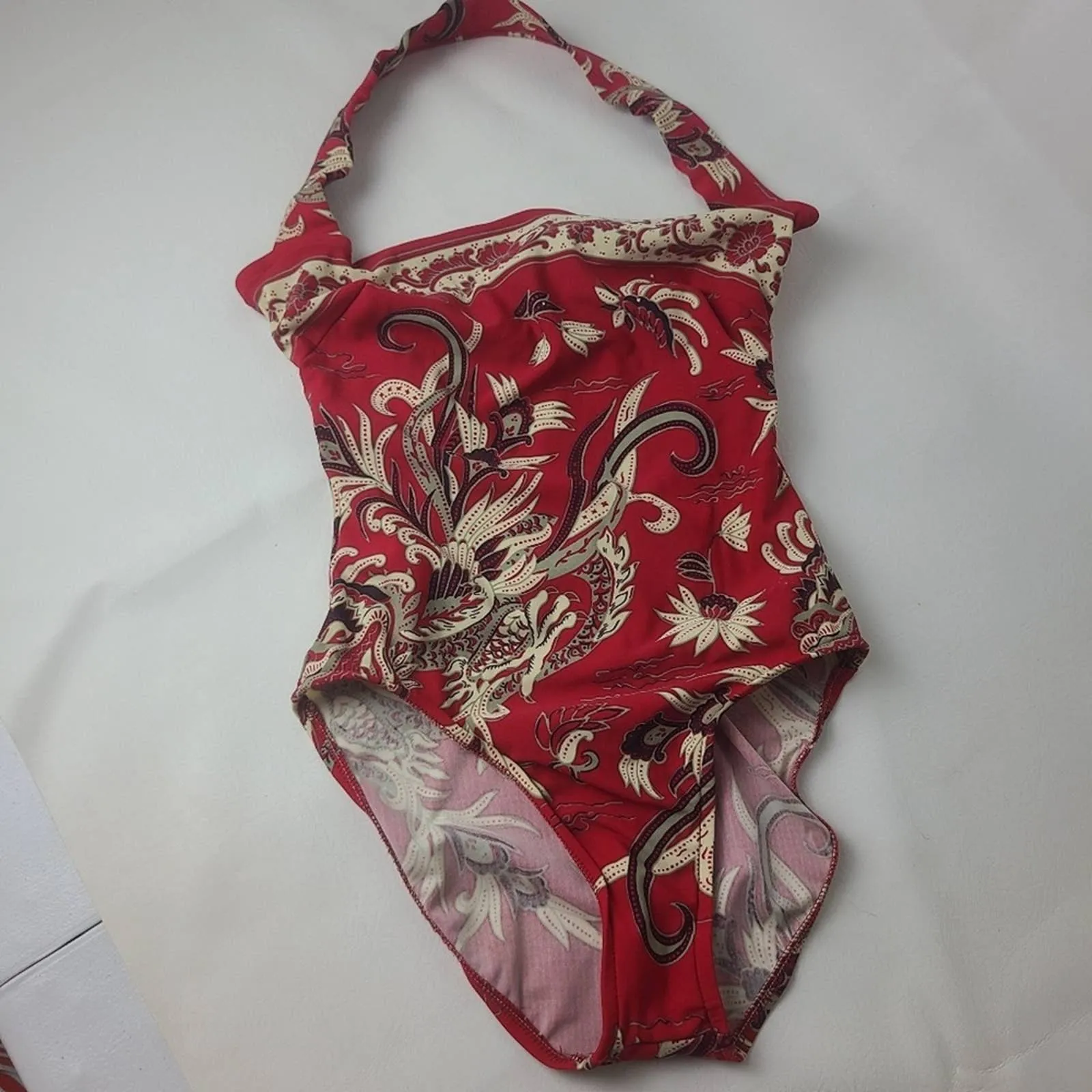 Jantzen Red One Piece Swimsuit