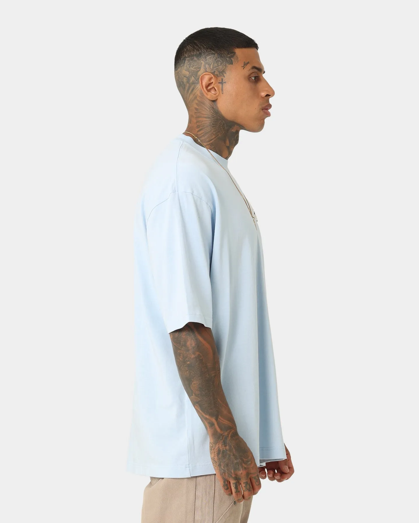 Jordan Flight Essential Oversized Washed T-Shirt Ice Blue