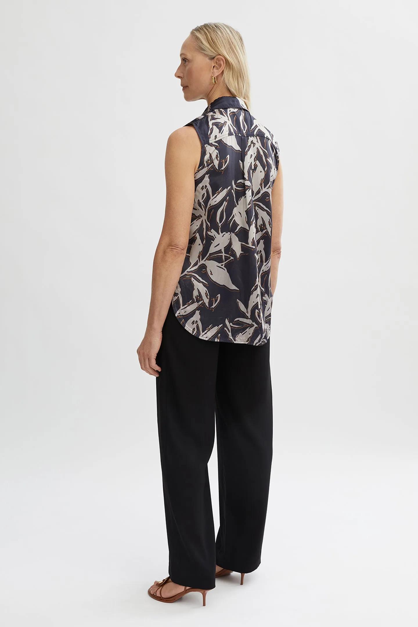 Laszlo Sleeveless Print Top