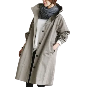 Lila | Stylish Water-Resistant Trench Coat