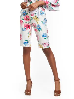 Madie Floral Bermuda Short - 7th Avenue