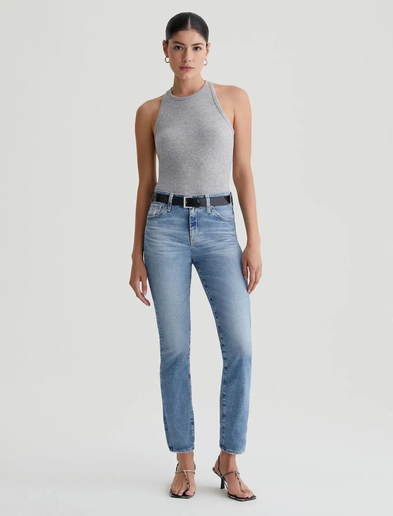 Mari High Rise Slim Straight - Impact