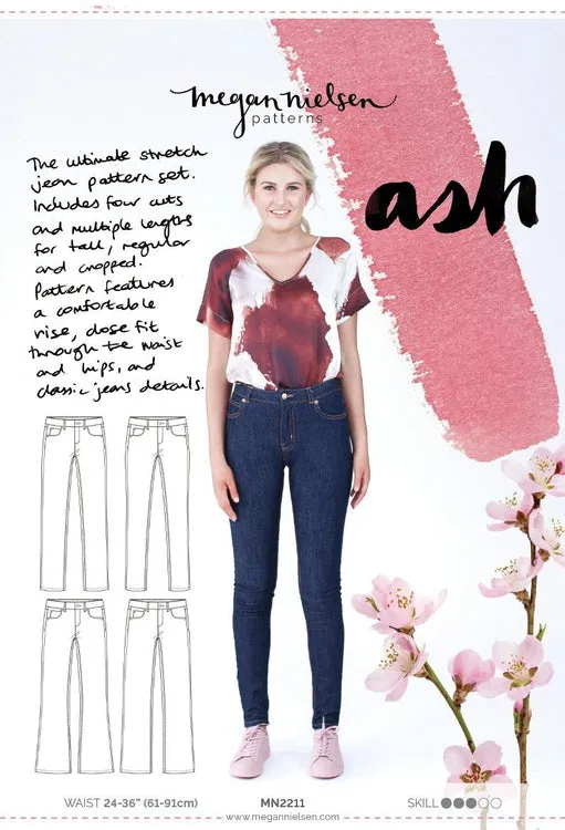 Megan Nielsen Ash Stretch Jeans