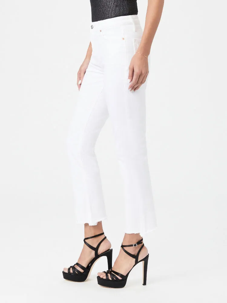Paige Cindy Jeans White Noise Grand Hem