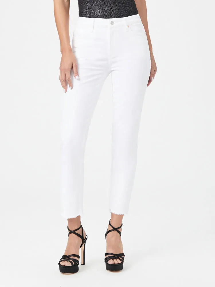 Paige Cindy Jeans White Noise Grand Hem