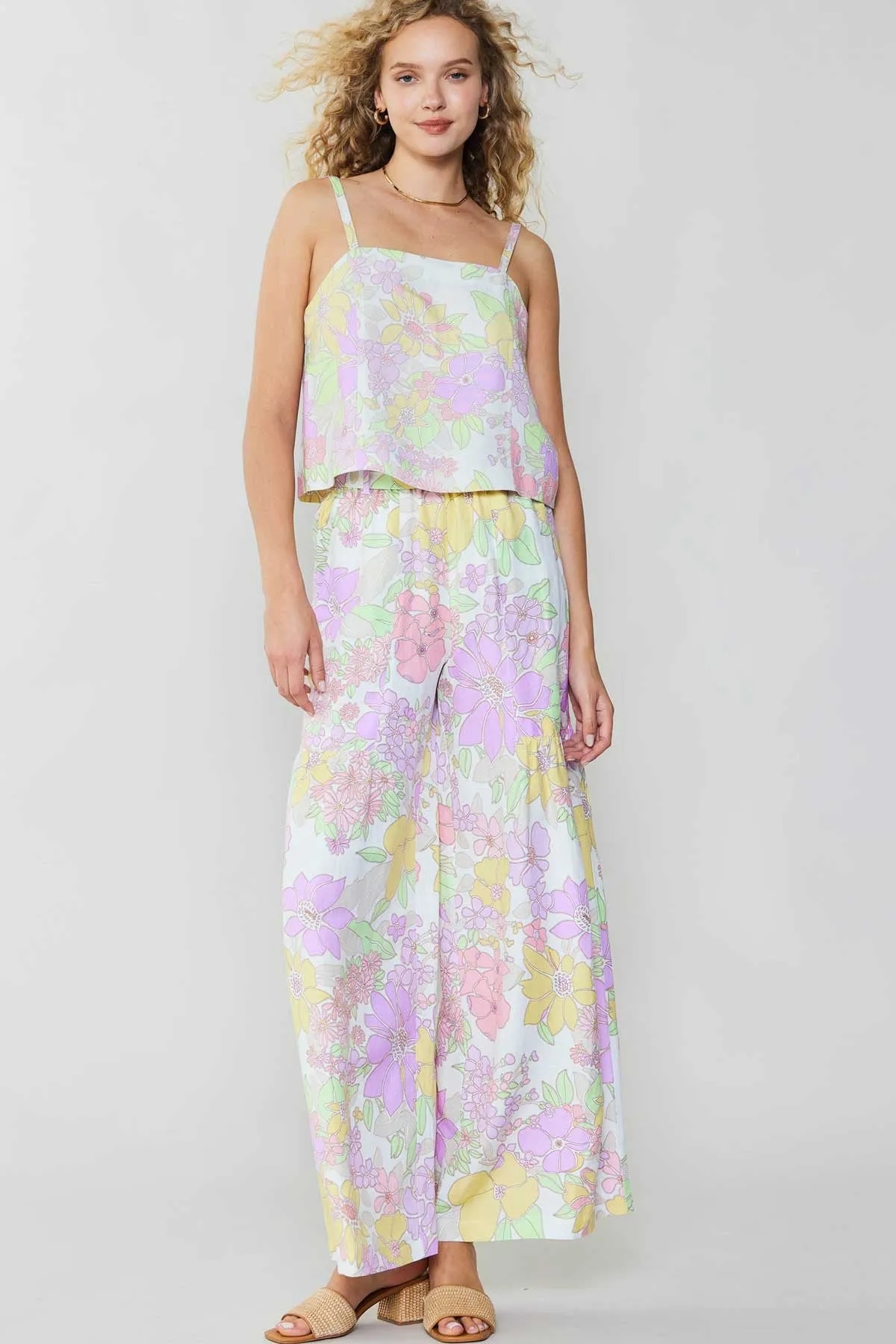 Paige Floral Print Tank Top