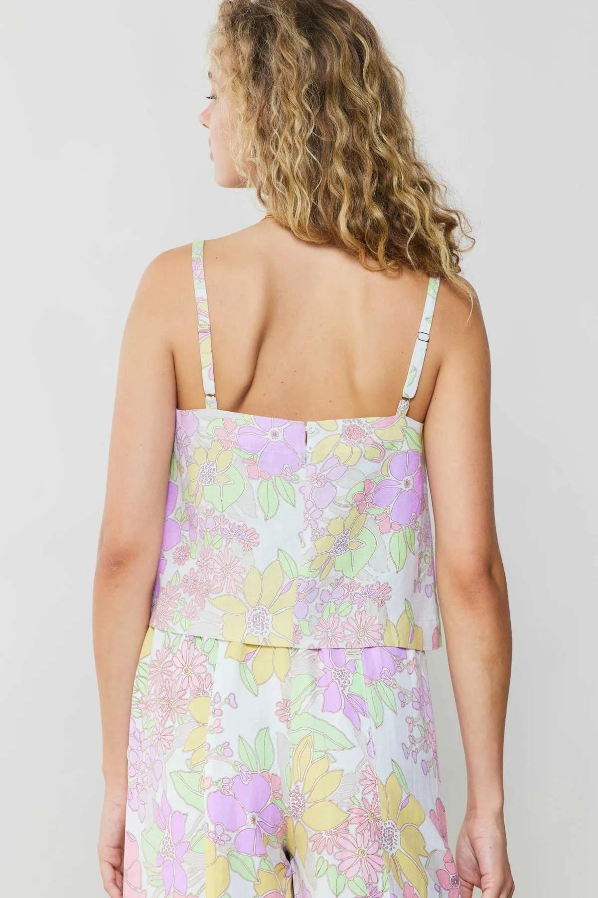 Paige Floral Print Tank Top
