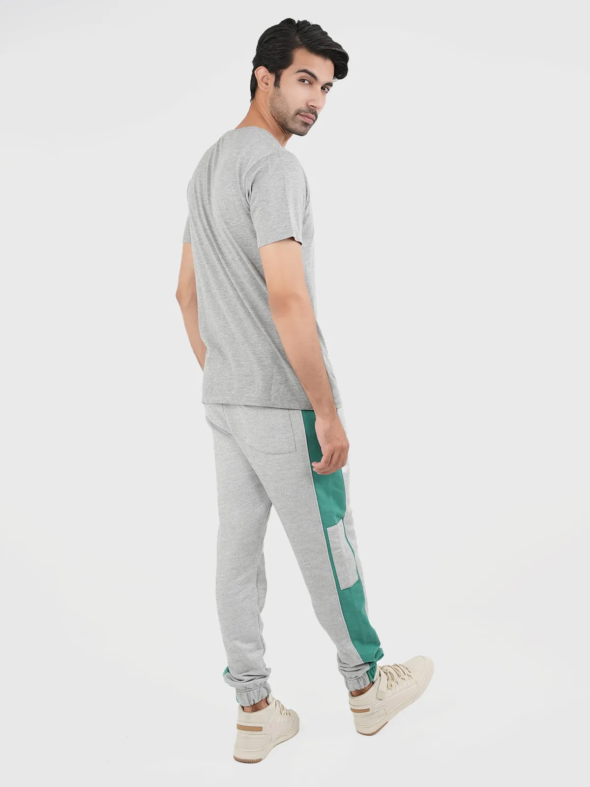 "AURTORO" Toned Joggers Pants