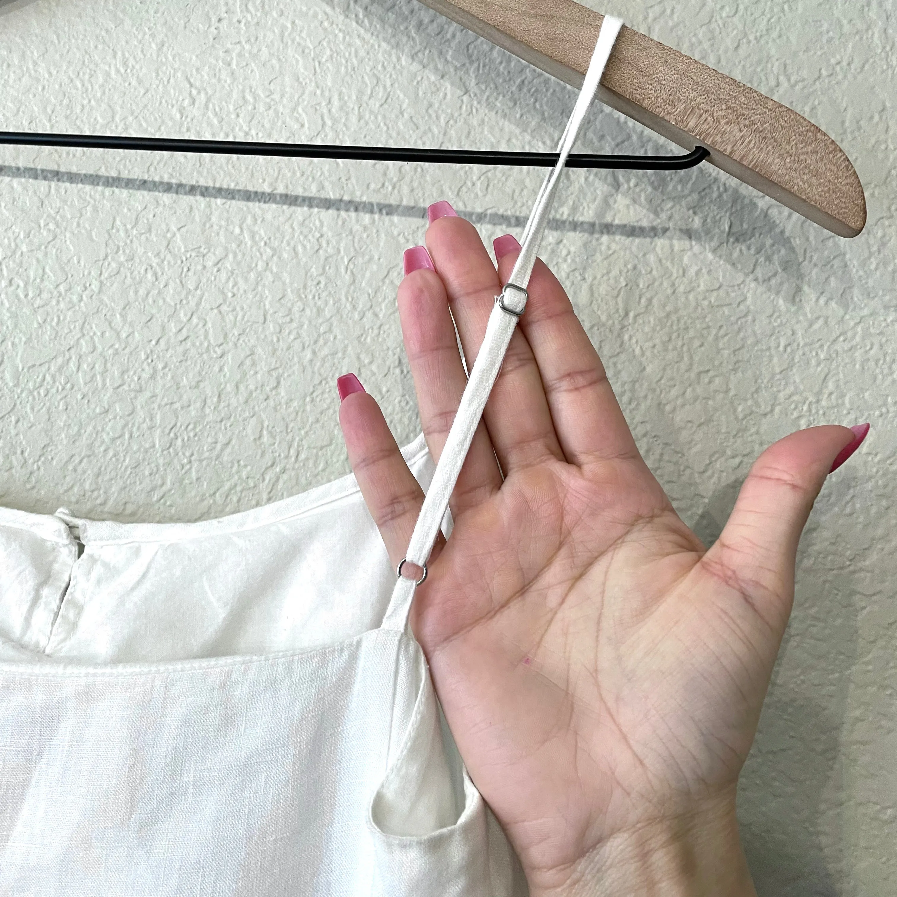 Spaghetti Strap Linen Dress