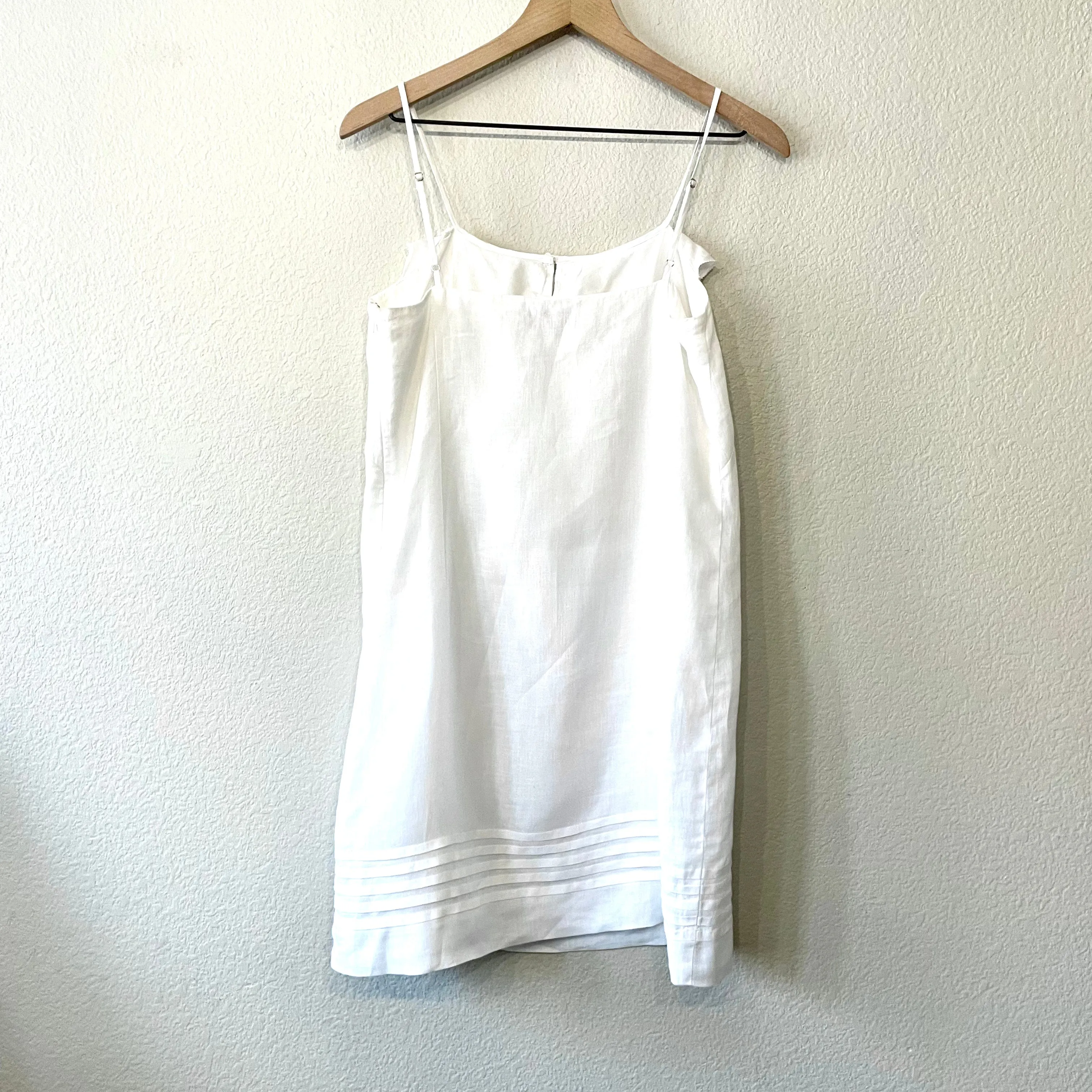 Spaghetti Strap Linen Dress