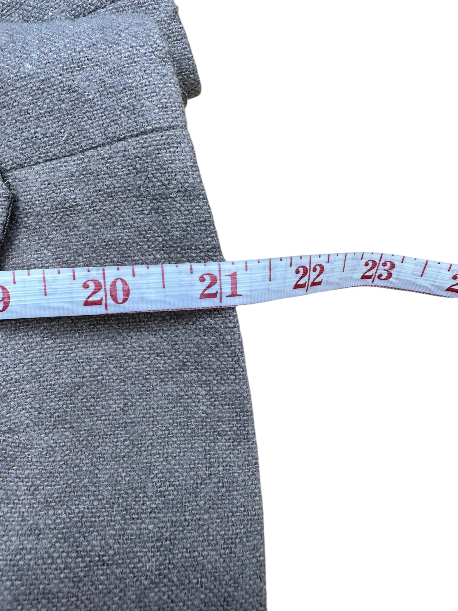 Spanner Cropped Beige Button Up Collard Coat Size 4