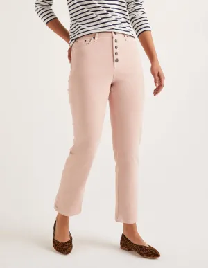 Straight Leg Jeans-Milkshake/Ivory