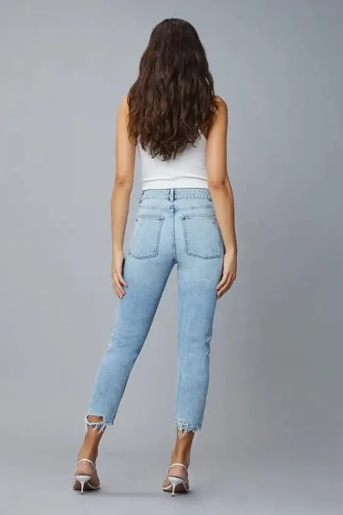Susie Tapered in Jet Stream Distressed