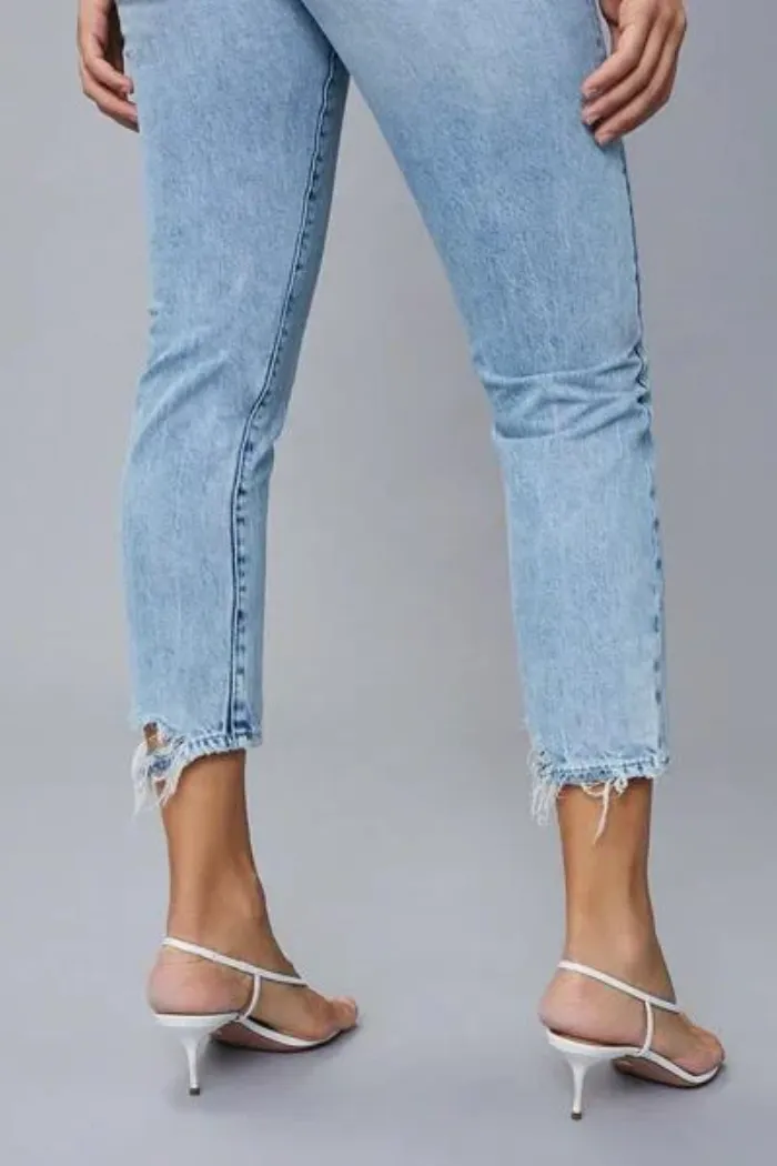 Susie Tapered in Jet Stream Distressed