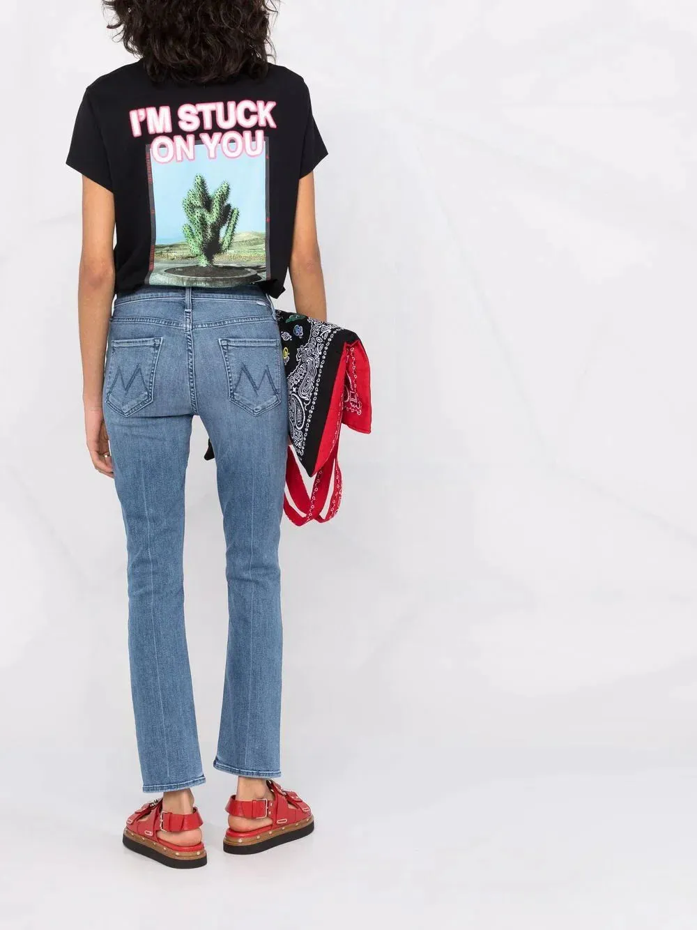 The Mid Rise Dazzler Ankle Jeans