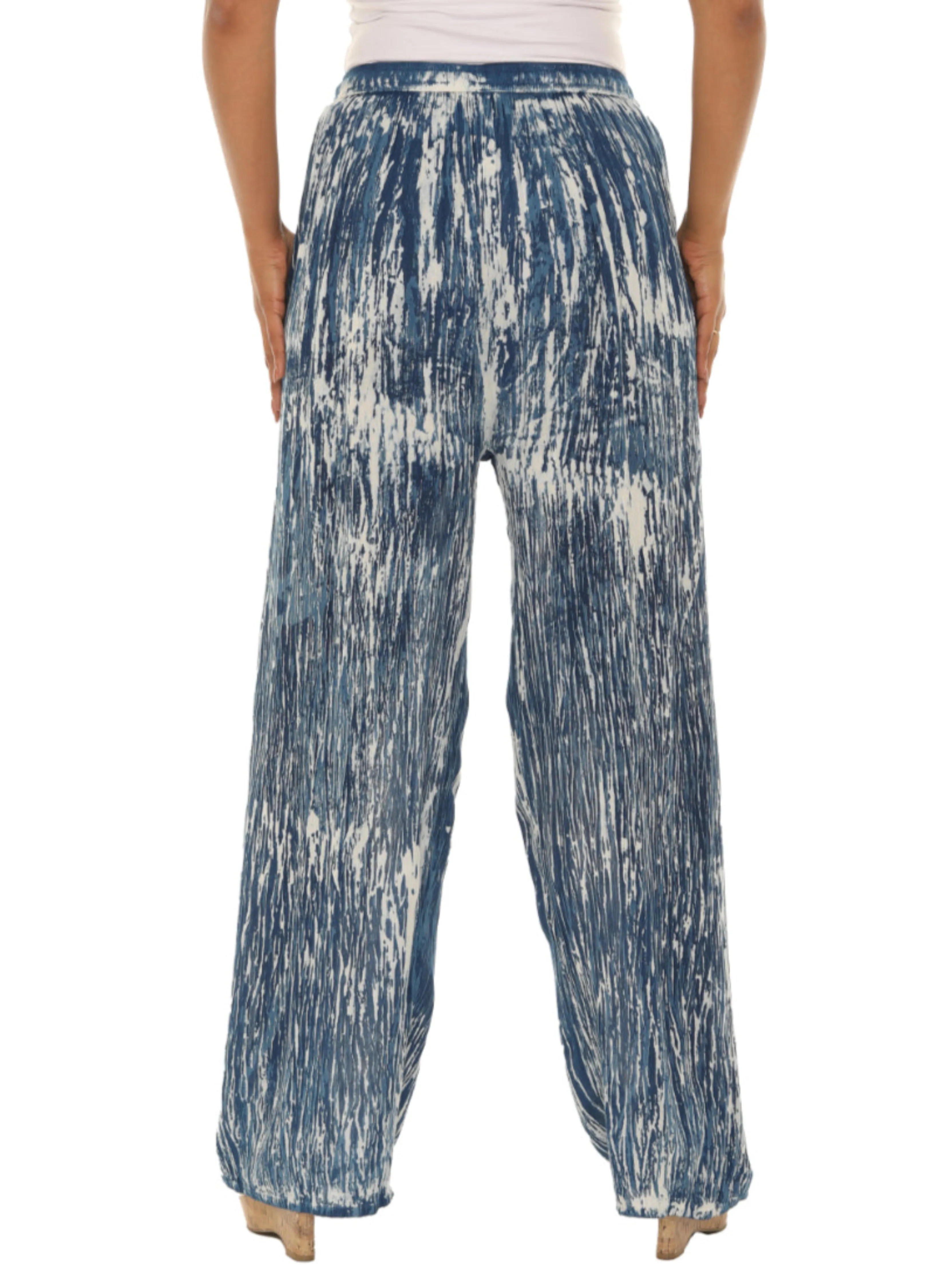 Tie Dye Pocket Palazzo Pants