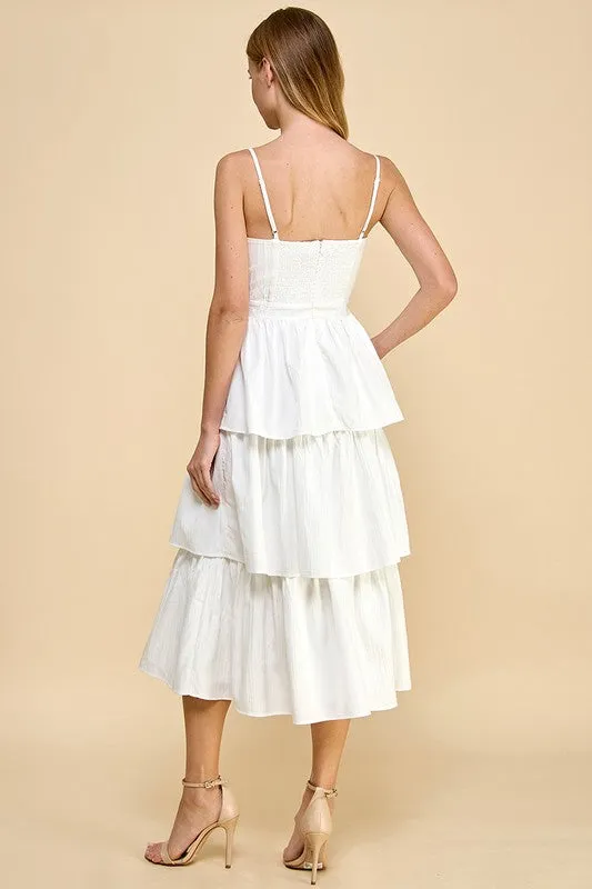 Tiered Ruffle Maxi Dress