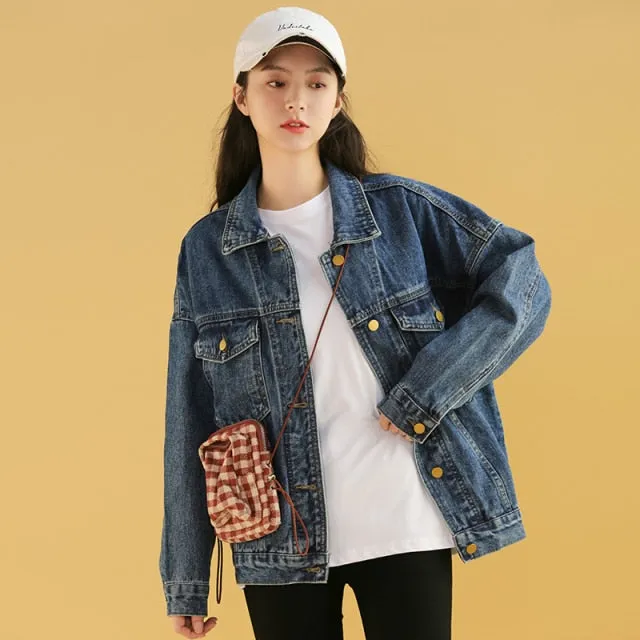 Women's Denim Jacket | Women Denim Coat | Women’s Jean Jacket | Blue Denim Jacket | Smalt Jean Jacket | Casual Jean Coat | Jacket for Women