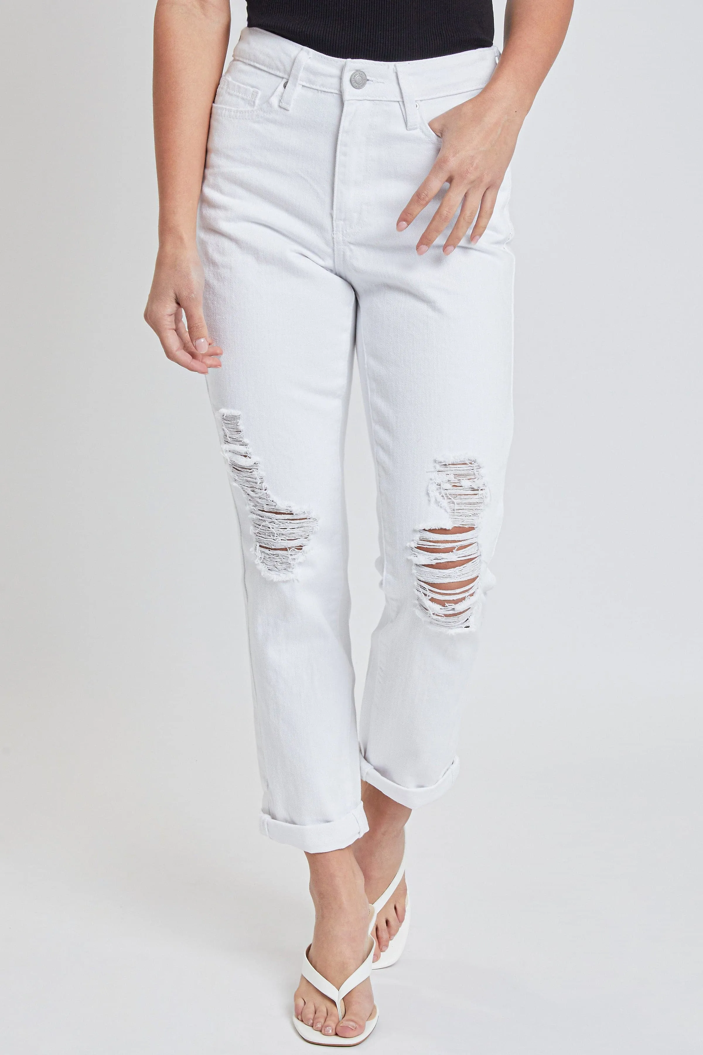 Women's Hybrid Dream Mom Fit Ankle Jeans