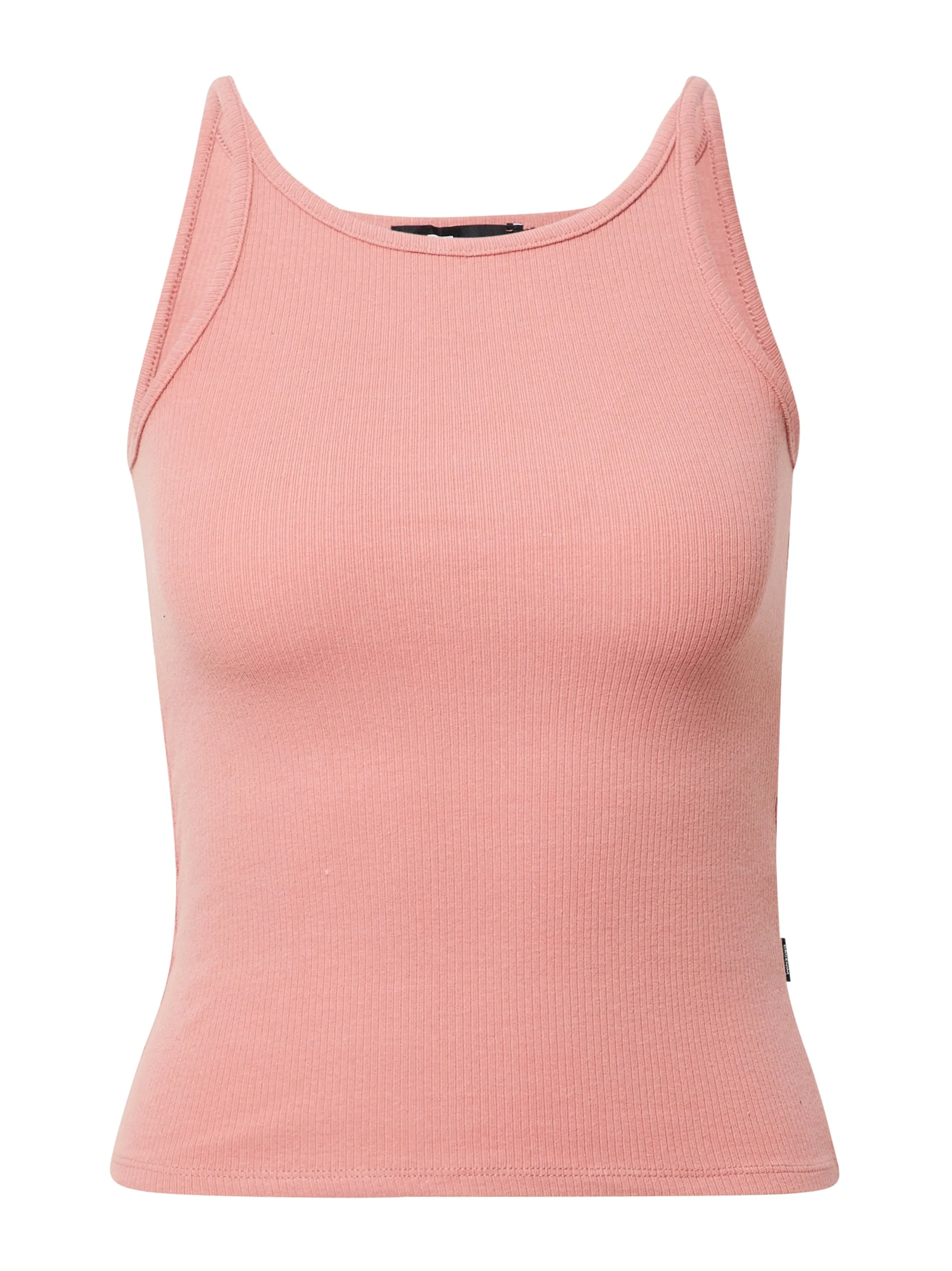 Women's Ribbed Tank Top,Peach