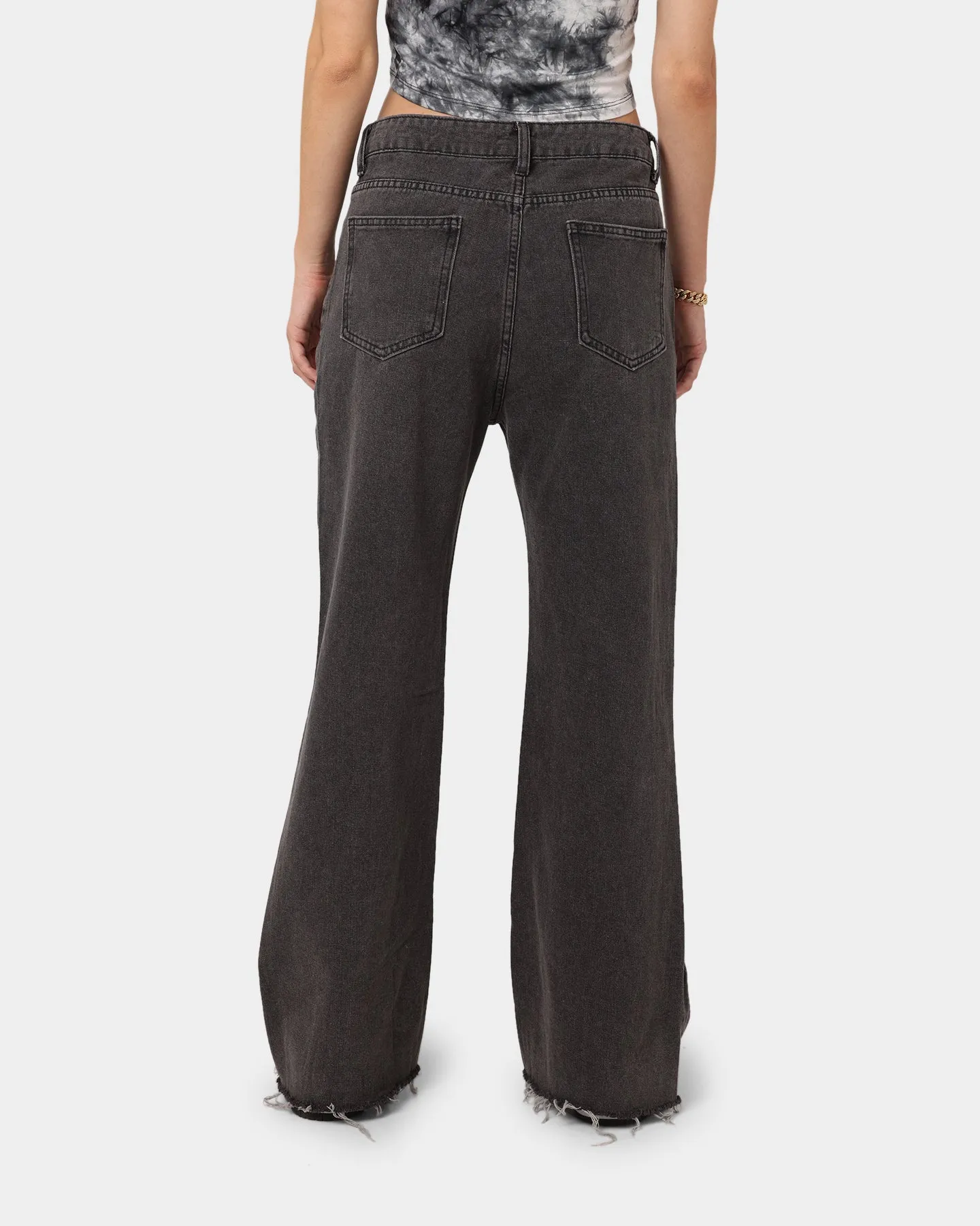 XXIII Women's Reese Rip Knee Jeans Black